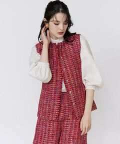 Maglie le cassetto / マーリエ ル カセット ベスト | 《M Maglie le cassetto》カンポーレツイードジレ