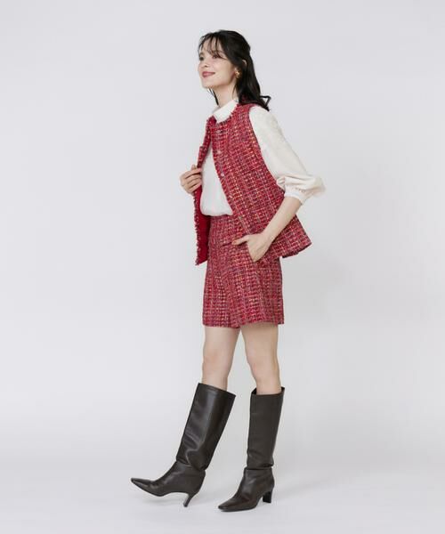 Maglie le cassetto / マーリエ ル カセット ベスト | 《M Maglie le cassetto》カンポーレツイードジレ | 詳細3