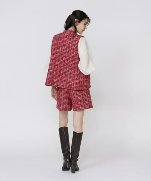 Maglie le cassetto / マーリエ ル カセット ベスト | 《M Maglie le cassetto》カンポーレツイードジレ | 詳細4