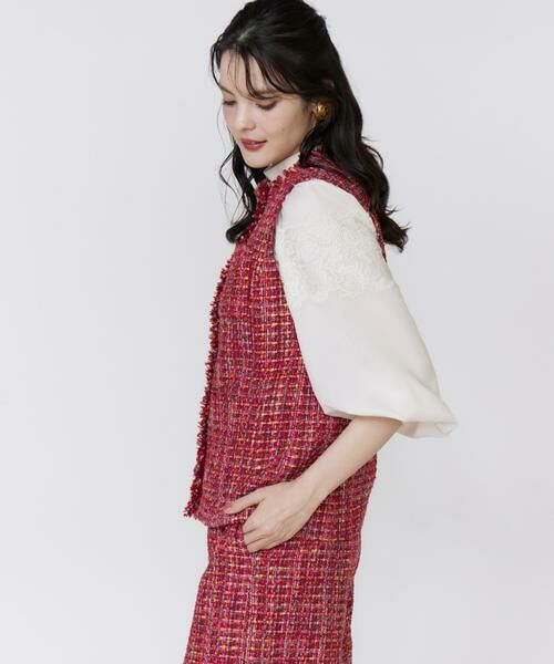 Maglie le cassetto / マーリエ ル カセット ベスト | 《M Maglie le cassetto》カンポーレツイードジレ | 詳細6