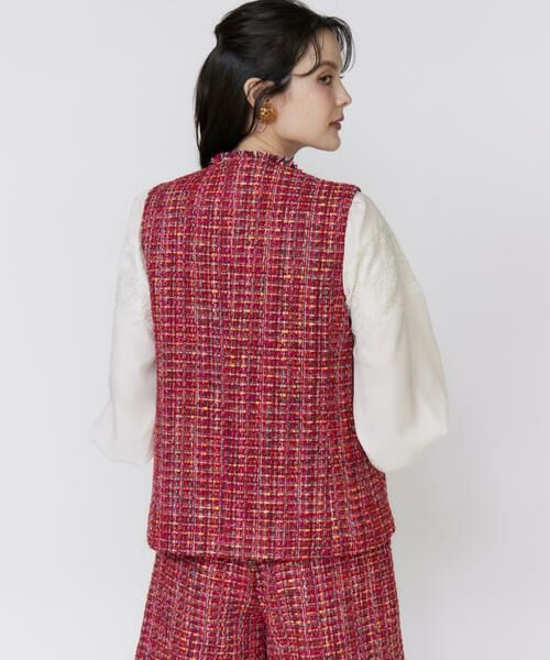 Maglie le cassetto / マーリエ ル カセット ベスト | 《M Maglie le cassetto》カンポーレツイードジレ | 詳細7