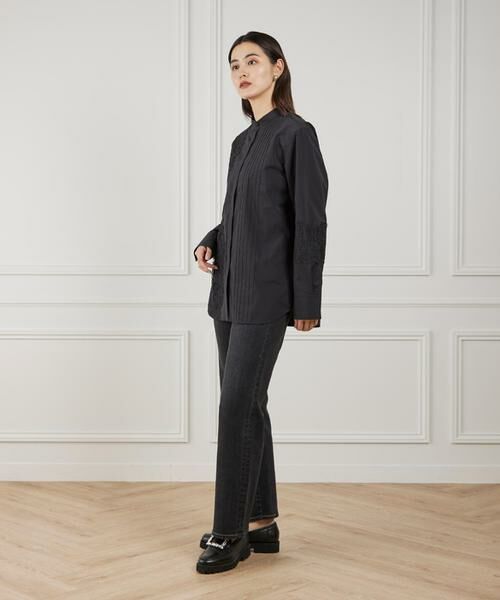 Maglie le cassetto / マーリエ ル カセット シャツ・ブラウス | 《M Maglie le cassetto》ユニセックスレースドッキングブラウス | 詳細7