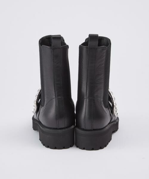 Maglie le cassetto / マーリエ ル カセット ブーツ(ショート丈) | ビジューサイドゴアブーツ | 詳細3