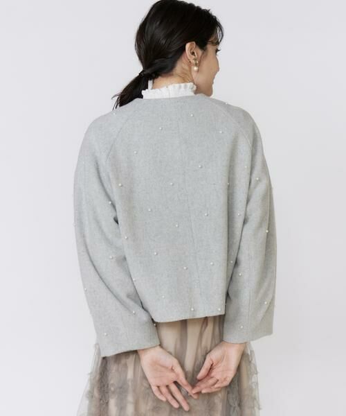 Maglie le cassetto / マーリエ ル カセット その他アウター | パールショートコート | 詳細13