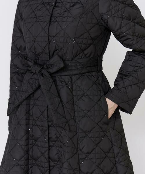 Maglie le cassetto / マーリエ ル カセット その他アウター | 《フランドル45周年限定コレクション》《大きいサイズ》幾何学キルティングフーディコート《M Maglie le cassetto》 | 詳細15