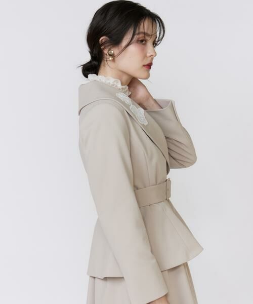 Maglie le cassetto / マーリエ ル カセット その他アウター | 《フランドル45周年限定コレクション》フラワーモチーフジャケット《M Maglie le cassetto》 | 詳細10