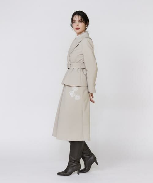 Maglie le cassetto / マーリエ ル カセット その他アウター | 《フランドル45周年限定コレクション》フラワーモチーフジャケット《M Maglie le cassetto》 | 詳細3