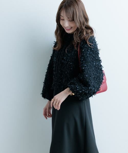 Maglie le cassetto / マーリエ ル カセット ブルゾン | 《M Maglie le cassetto×冨張愛》ツイードで魅せるこなれブルゾン | 詳細8