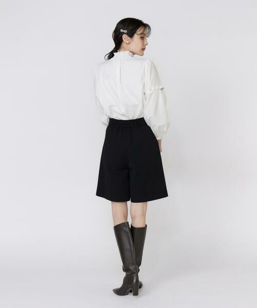 Maglie le cassetto / マーリエ ル カセット ショート・ハーフ・半端丈パンツ | 《フランドル45周年限定コレクション》フラワーモチーフキュロット《M Maglie le cassetto》 | 詳細9