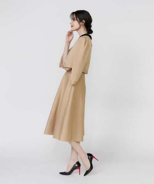 Maglie le cassetto / マーリエ ル カセット ミニ丈・ひざ丈ワンピース | 《M Maglie le cassetto》レース衿ニットワンピース | 詳細11