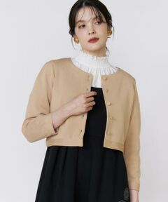 Maglie le cassetto / マーリエ ル カセット カーディガン・ボレロ | 《M Maglie le cassetto》くるみ釦ニットカーディガン