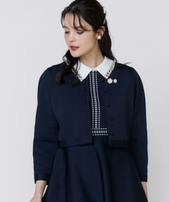 Maglie le cassetto / マーリエ ル カセット カーディガン・ボレロ | 《M Maglie le cassetto》くるみ釦ニットカーディガン