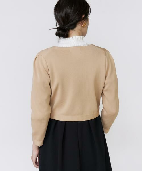 Maglie le cassetto / マーリエ ル カセット カーディガン・ボレロ | 《大きいサイズ》くるみ釦ニットカーディガン《M Maglie le cassetto》 | 詳細12