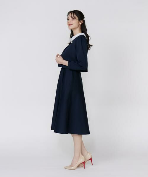 Maglie le cassetto / マーリエ ル カセット カーディガン・ボレロ | 《大きいサイズ》くるみ釦ニットカーディガン《M Maglie le cassetto》 | 詳細8