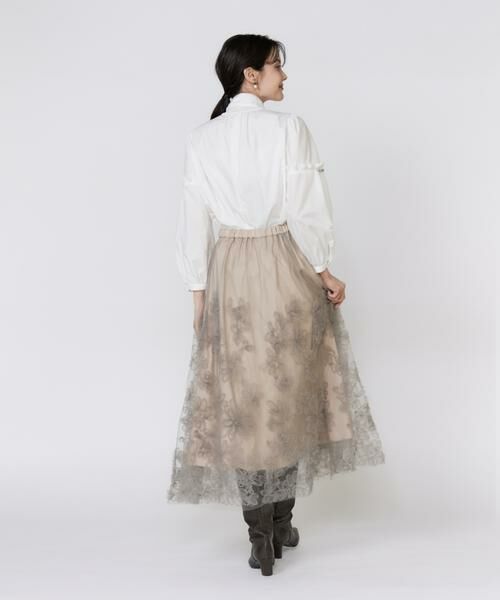 Maglie le cassetto / マーリエ ル カセット シャツ・ブラウス | 袖ビジューボウタイブラウス | 詳細4