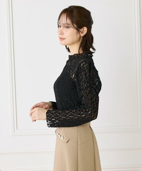 Maglie le cassetto / マーリエ ル カセット カットソー | シュリンクレースカットソー | 詳細14