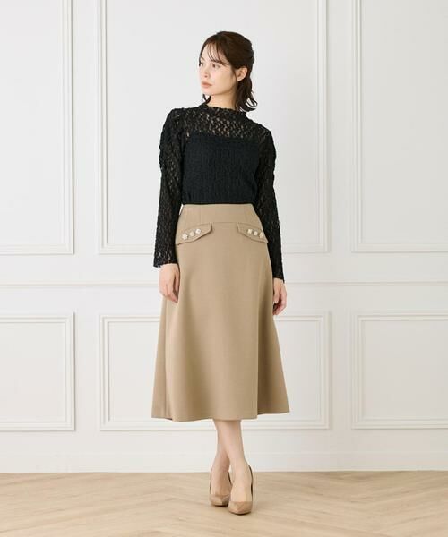 Maglie le cassetto / マーリエ ル カセット カットソー | シュリンクレースカットソー | 詳細2