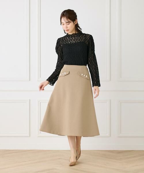 Maglie le cassetto / マーリエ ル カセット カットソー | シュリンクレースカットソー | 詳細3