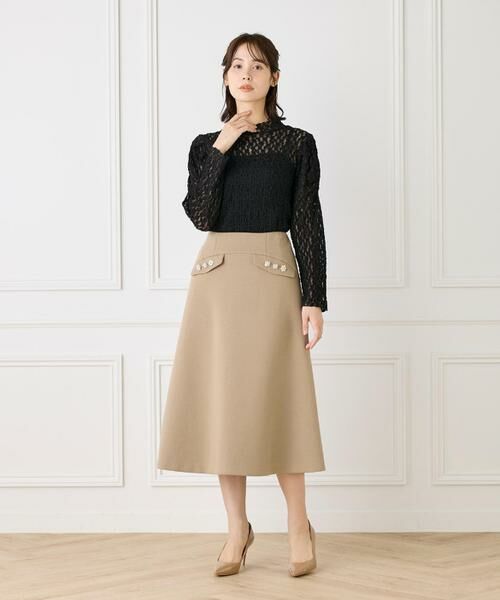 Maglie le cassetto / マーリエ ル カセット カットソー | シュリンクレースカットソー | 詳細4