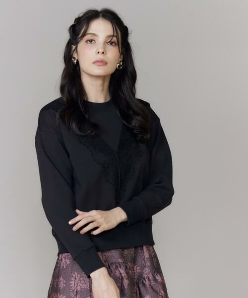 Maglie le cassetto / マーリエ ル カセット スウェット | レースダンボールプルオーバー | 詳細10