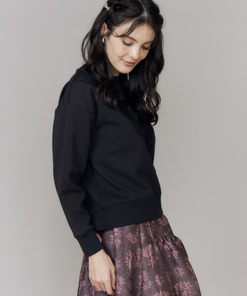 Maglie le cassetto / マーリエ ル カセット スウェット | レースダンボールプルオーバー | 詳細12