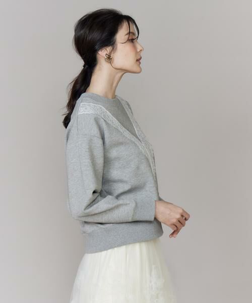 Maglie le cassetto / マーリエ ル カセット スウェット | レースダンボールプルオーバー | 詳細14