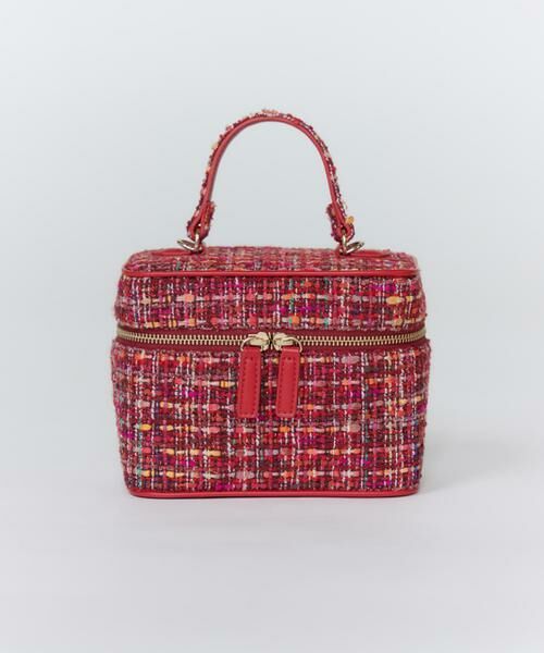 Maglie le cassetto / マーリエ ル カセット ハンドバッグ | 《M Maglie le cassetto》CAMPOREツイードバニティバッグ | 詳細3