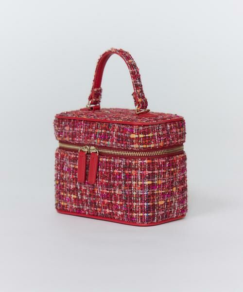 Maglie le cassetto / マーリエ ル カセット ハンドバッグ | 《M Maglie le cassetto》CAMPOREツイードバニティバッグ | 詳細4