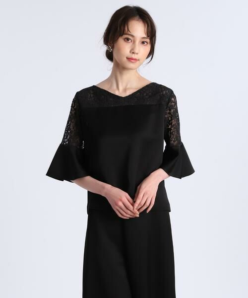 Maglie le cassetto / マーリエ ル カセット シャツ・ブラウス | 《M Maglie le cassetto》レースドッキングブラウス | 詳細9