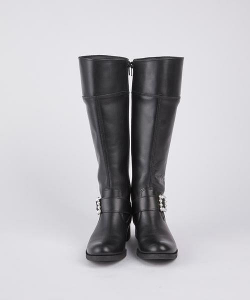 Maglie le cassetto / マーリエ ル カセット ブーツ（ロング丈） | パールビジューロングブーツ | 詳細10