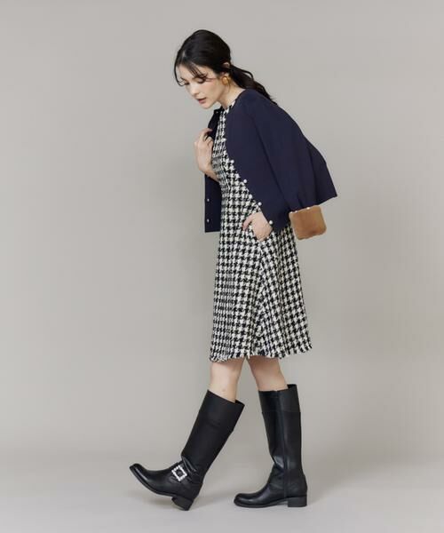 Maglie le cassetto / マーリエ ル カセット ブーツ（ロング丈） | パールビジューロングブーツ | 詳細7