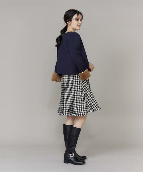 Maglie le cassetto / マーリエ ル カセット ブーツ（ロング丈） | パールビジューロングブーツ | 詳細8