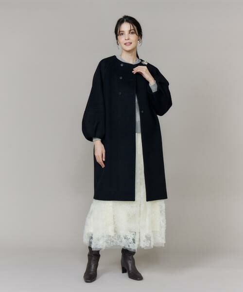 Maglie le cassetto / マーリエ ル カセット その他アウター | ダブル釦袖ボリュームコート | 詳細12