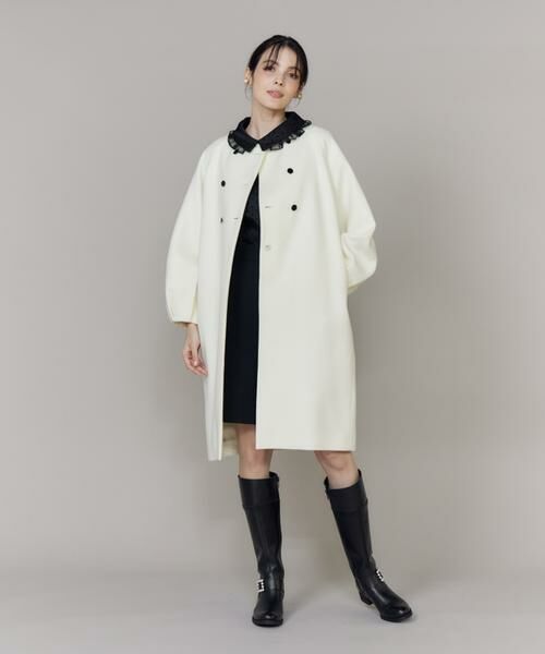 Maglie le cassetto / マーリエ ル カセット その他アウター | ダブル釦袖ボリュームコート | 詳細7