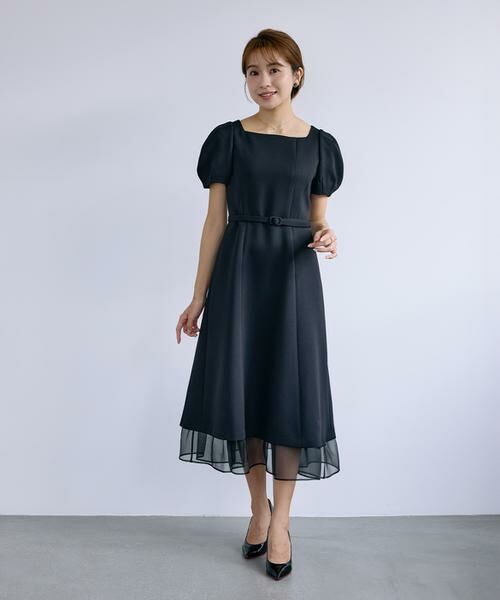 Maglie le cassetto / マーリエ ル カセット ミニ丈・ひざ丈ワンピース | 《曽田茉莉江コラボ》“艶めく”クラシカルワンピース | 詳細13