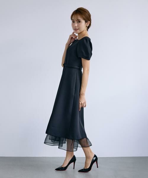 Maglie le cassetto / マーリエ ル カセット ミニ丈・ひざ丈ワンピース | 《曽田茉莉江コラボ》“艶めく”クラシカルワンピース | 詳細14