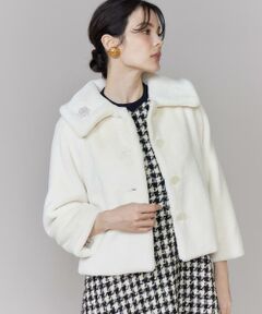 Maglie le cassetto / マーリエ ル カセット その他アウター | 《M Maglie le cassetto》ふわふわファーブルゾン