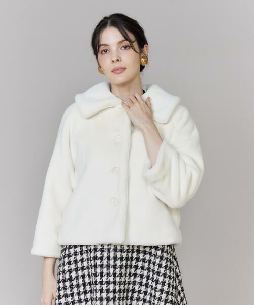 Maglie le cassetto / マーリエ ル カセット その他アウター | 《M Maglie le cassetto》ふわふわファーブルゾン | 詳細10