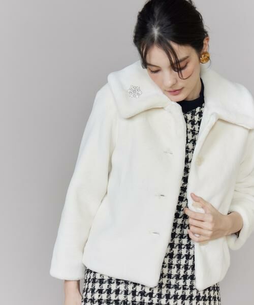 Maglie le cassetto / マーリエ ル カセット その他アウター | 《M Maglie le cassetto》ふわふわファーブルゾン | 詳細8