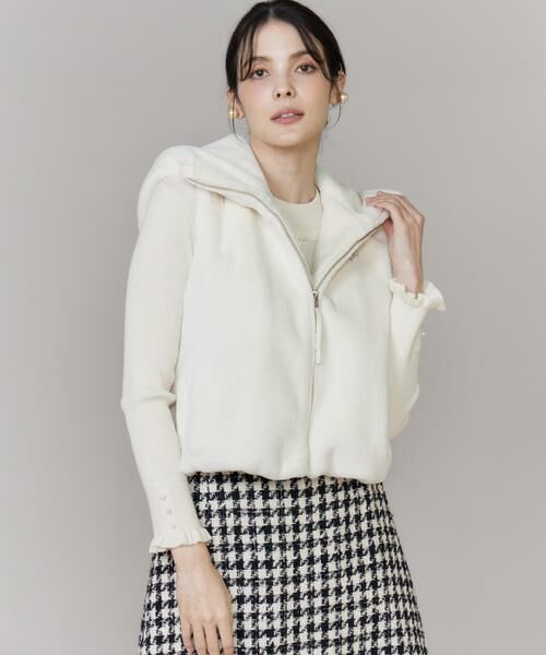 Maglie le cassetto / マーリエ ル カセット その他アウター | 《M Maglie le cassetto》ふわふわファーフーディジレ | 詳細12