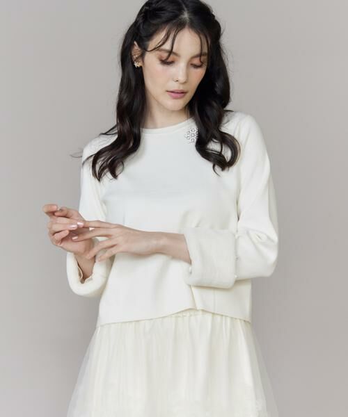 Maglie le cassetto / マーリエ ル カセット ニット・セーター | ファースリーブニットプルオーバー | 詳細1