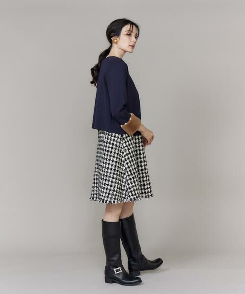 Maglie le cassetto / マーリエ ル カセット ニット・セーター | ファースリーブニットプルオーバー | 詳細15