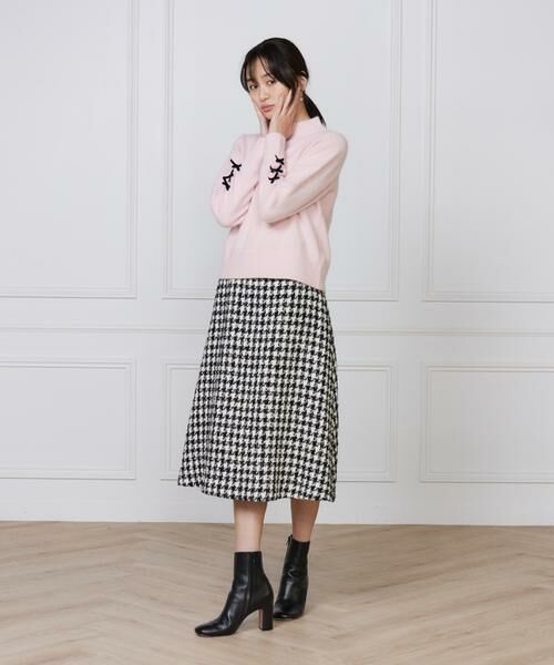 Maglie le cassetto / マーリエ ル カセット ニット・セーター | ベロアリボンフォックスプルオーバー | 詳細10