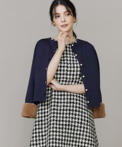 Maglie le cassetto / マーリエ ル カセット ニット・セーター | 《大きいサイズ》ファースリーブニットプルオーバー