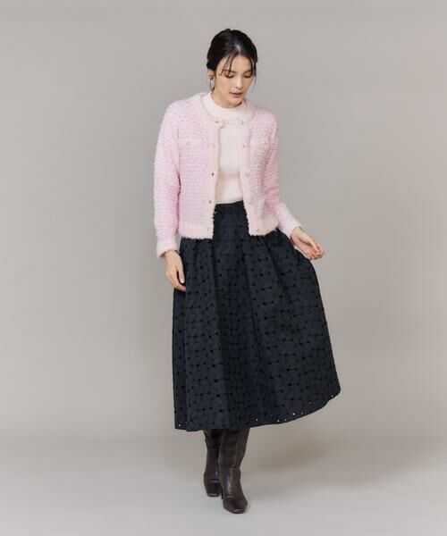 Maglie le cassetto / マーリエ ル カセット ニット・セーター | 《大きいサイズ》ハイネックリブプルオーバー | 詳細6