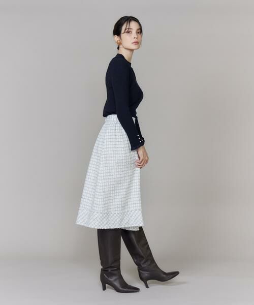 Maglie le cassetto / マーリエ ル カセット ニット・セーター | 《大きいサイズ》ハイネックリブプルオーバー | 詳細21