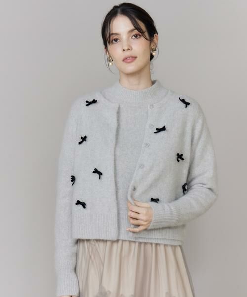 Maglie le cassetto / マーリエ ル カセット カーディガン・ボレロ | ベロアリボンフォックスカーデ | 詳細1