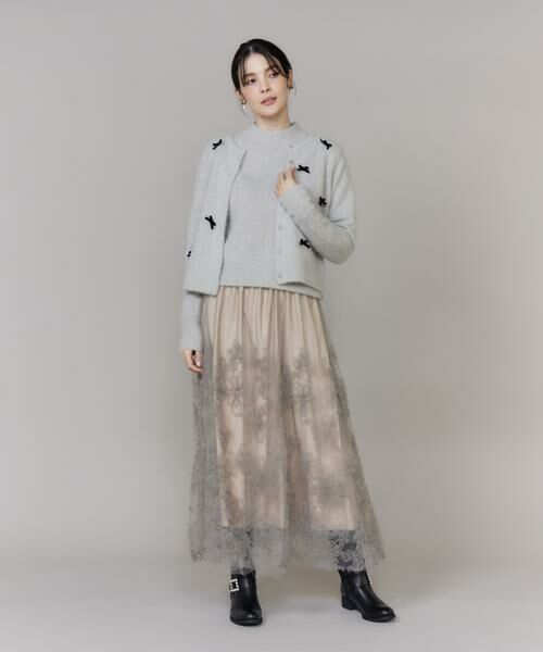 Maglie le cassetto / マーリエ ル カセット カーディガン・ボレロ | ベロアリボンフォックスカーデ | 詳細3