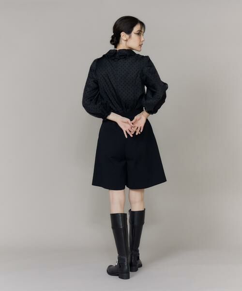 Maglie le cassetto / マーリエ ル カセット シャツ・ブラウス | 《WEB・POPUP限定商品》オーガンドットフロッキー衿フリルブラウス | 詳細4