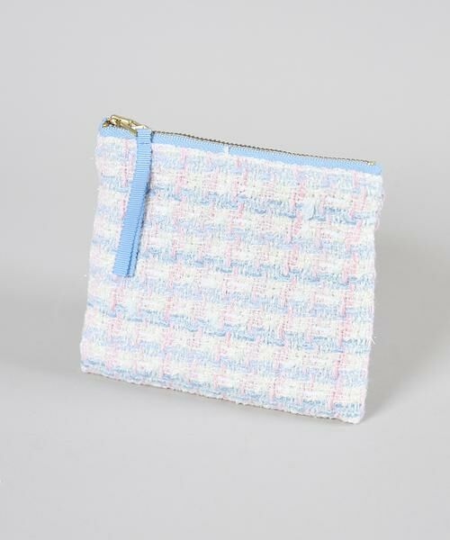 Maglie le cassetto / マーリエ ル カセット その他小物 | LINTONファスナーポーチ（サックス3）